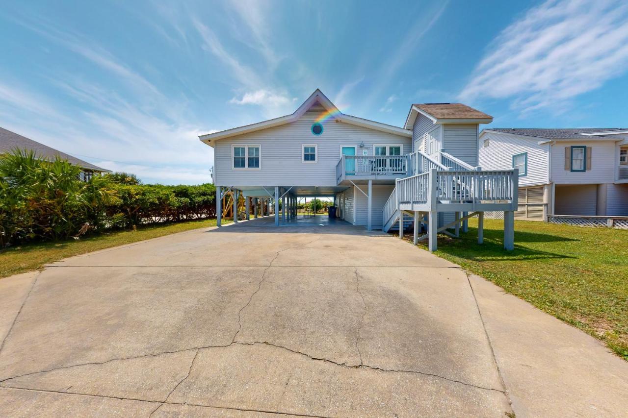 Вилла Barefoot Bungalow Эдисто-Бич Экстерьер фото